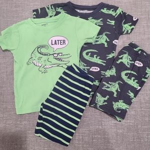 2T carter's pajama sets